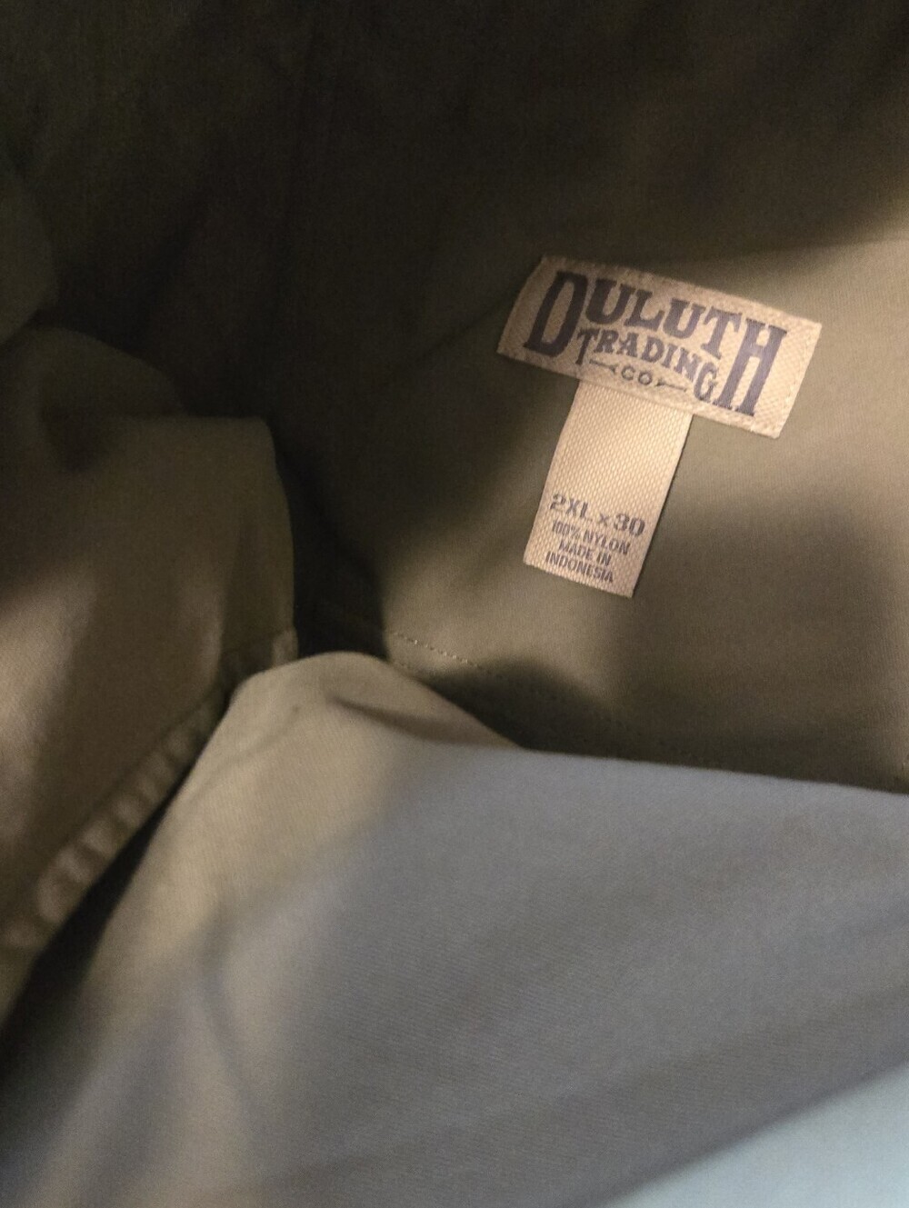 Duluth Nylon Pant Lot Of 4 Size 2XL X 30 Measuting At A 40x29 Green Khaki - Picture 12 of 16